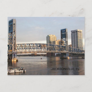 Downtown Jacksonville, Florida Briefkaart
