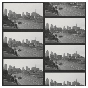 Downtown Kansas City, Missouri Photo Fabric Stof