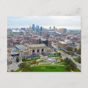 Downtown Kansas City, Missouri, Uitzicht Briefkaart