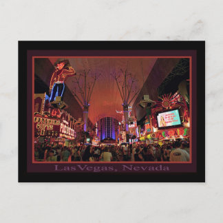 Downtown LasVegas Briefkaart