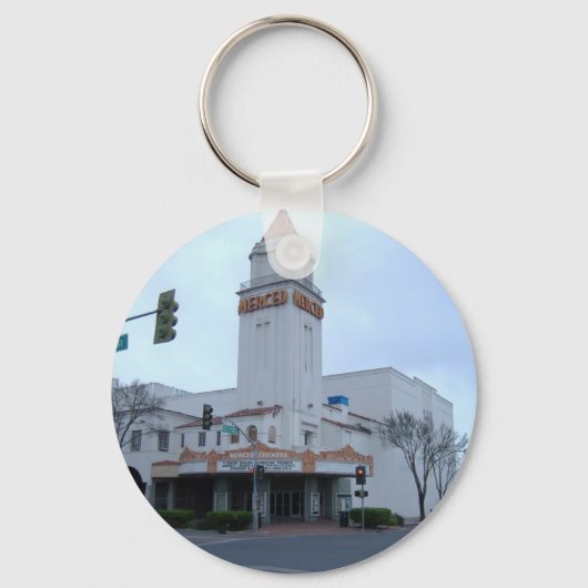 Downtown Merced Sleutelhanger (Voorkant)