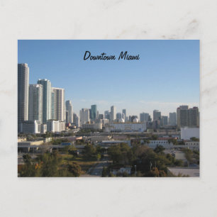 Downtown Miami Post Briefkaart