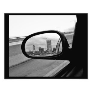 Downtown Milwaukee Foto Afdruk