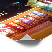 Downtown Nashville Night Poster (Hoek)
