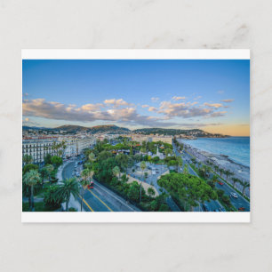 Downtown Nice, Frankrijk Briefkaart