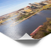 Downtown Pittsburgh, Pennsylvania Foto Afdruk (Hoek)