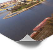 Downtown Pittsburgh, Pennsylvania Poster (Hoek)