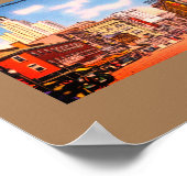 Downtown Providence, RI  Foto Poster (Hoek)