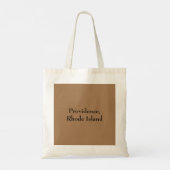 Downtown Providence, RI Foto Tote Bag (Achterkant)