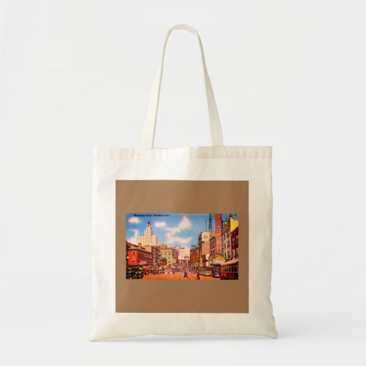 Downtown Providence, RI Foto Tote Bag (Voorkant)