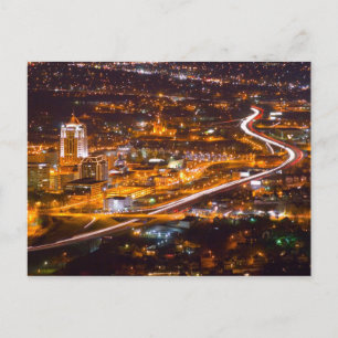 Downtown Roanoke, Virginia Briefkaart