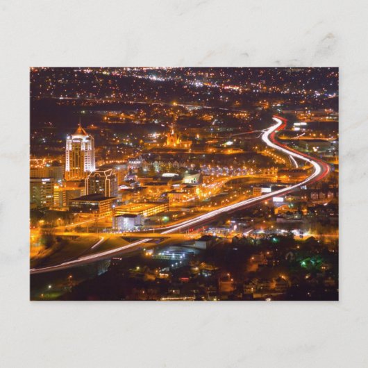 Downtown Roanoke, Virginia Briefkaart (Voorkant)