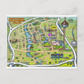 Downtown San Antonio Texas Briefkaart (Voorkant)