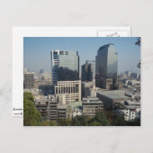 Downtown Santiago, Chili Briefkaart (Voorkant / Achterkant)