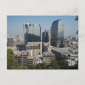 Downtown Santiago, Chili Briefkaart