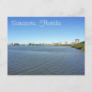 Downtown Sarasota Florida Briefkaart