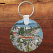 Downtown St. Martin Sleutelhanger (Voorkant)