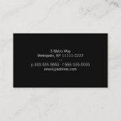 Downtown Visitekaartje (Achterkant)