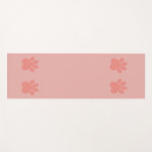 Downward Dog Yoga Mat - Contant koraal (Voorkant (horizontaal))