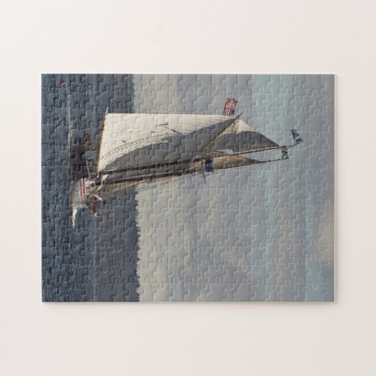 Downwind Schooner Legpuzzel (Horizontaal)