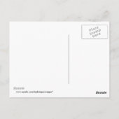 Downy Woodpecker Briefkaart (Achterkant)