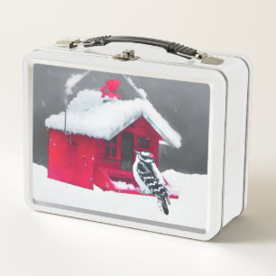 Downy Woodpecker Painting - Oorspronkelijke vogelk