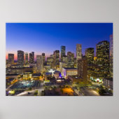 Dowtown Houston Poster (Voorkant)