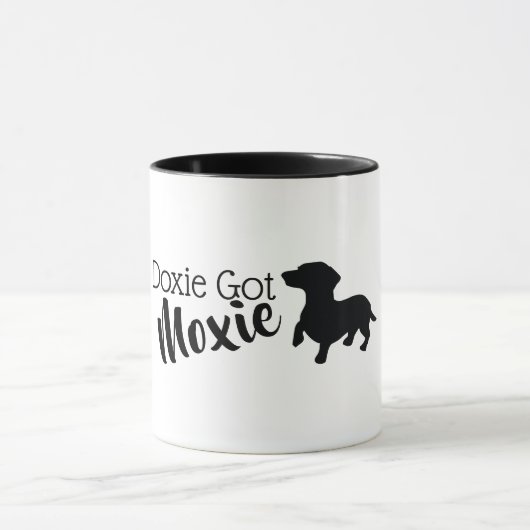 Doxie A Moxie Classic Mug (Centre)