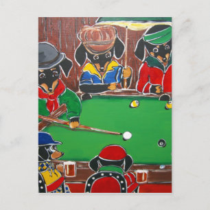 DOXIE BILLIARD BRIEFKAART