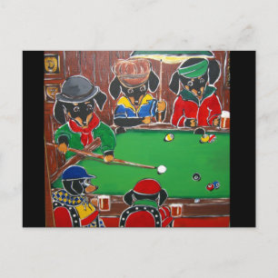 DOXIE BILLIARD BRIEFKAART