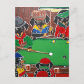 DOXIE BILLIARDS BRIEFKAART (Voorkant)