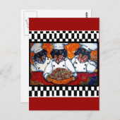 Doxie Chefs Briefkaart (Voorkant / Achterkant)