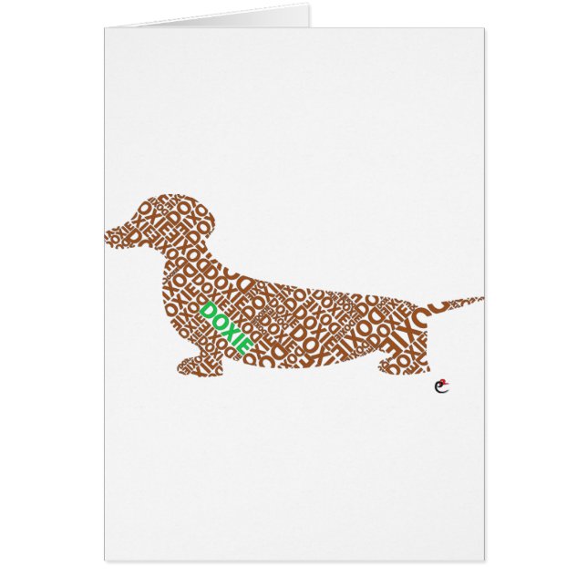 Doxie/Dachshund (Voorkant)
