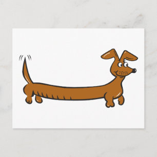 Doxie Dachshund Briefkaart