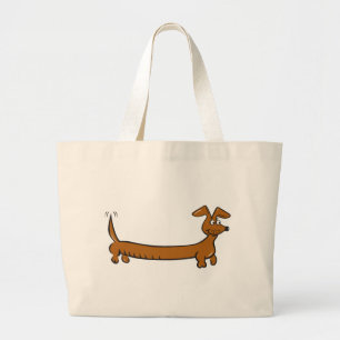 Doxie Dachshund Grote Tote Bag