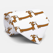 Doxie Dachshund Stropdas (Opgerold)