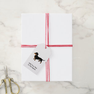 Doxie Dog Love - Cute Little Dachshund Cadeaulabel