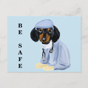 Doxie Dokter Briefkaart