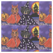 Doxie Halloween Stof (Close Up)