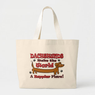 DOXIE-HAPPY GROTE TOTE BAG