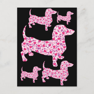 DOXIE-hart Briefkaart