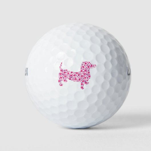 DOXIE-hart Golfballen (Voorkant)