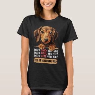 Doxie - Ik zal je in de gaten houden T-shirt