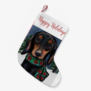 Doxie Kleine Kerstsok