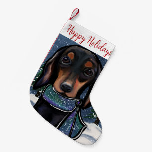 Doxie Kleine Kerstsok