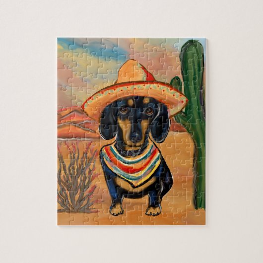 Doxie Legpuzzel (Verticaal)