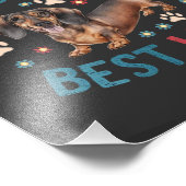 Doxie Love is de beste liefde Foto Afdruk (Hoek)