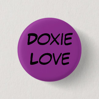 Doxie Love Ronde Button 3,2 Cm