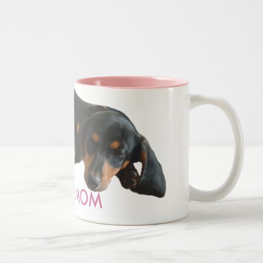 Doxie mama Sleepy Puppy Mok (Rechts)