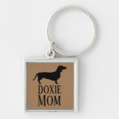 Doxie mama Sleutelhanger (Voorkant)